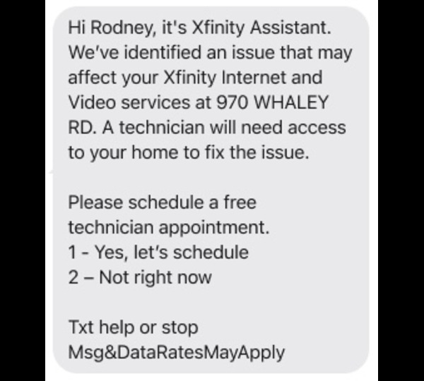 Single-Home Network Impairment Experience